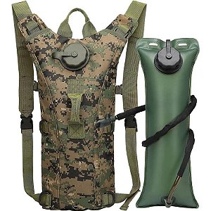 Mochila Térmica para Água ML-5125 - Verde Camuflado Digital