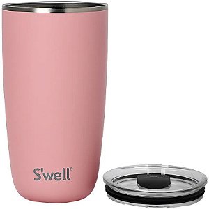 Garrafa Térmica S'well Tumbler 530ml - Topázio Rosa