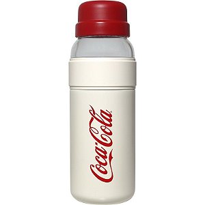 Garrafa Térmica Haers Coca Cola HGS-300-001A-KE 300mL - Branca