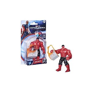 Figura Hasbro Capitão América Red Hulk 4IN DLX