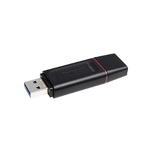 Pendrive Kingston DTX-256 - 256GB - Preto e Rosa