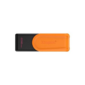Pendrive Kingston Datatraveler Exodia s 256GB USB 3.2 - Laranja DTXS/256GB
