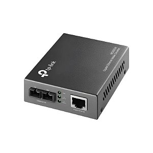 Conversor de Fibra TP-Link MC200CM Gigabit Multi - Preto