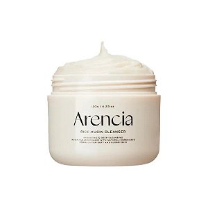Pote de Limpador Facial Rice Mucin Arencia 120G