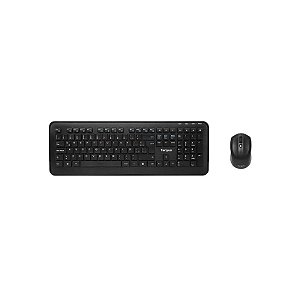 Kit Teclado + Mouse Targus AKM610ESLP Sem Fio - Preto