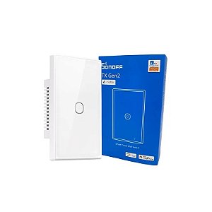Interruptor Inteligente Sonoff TX GEN2 1 Botão T6-1C-120M