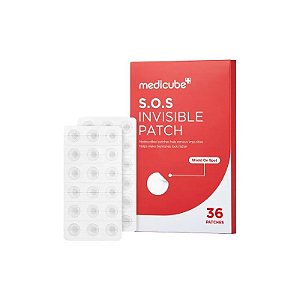 Máscara Facial Medicube para Manchas Pós-Acne s.O.s Invisible Patch 36 Unidades