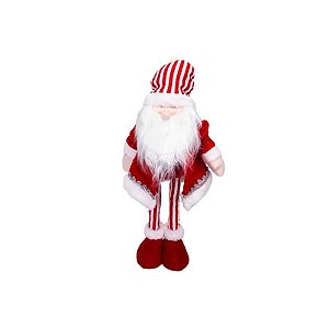 Boneco de Natal Papai Noel Retrátil de 45 a 60 cm