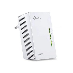 Extensor de Sinal Wi-Fi TP-Link AV600 TL-WPA4220 de 300MBPS Em 2.4GHZ Bivolt - Branco