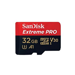 Cartão de Memória Micro SD Sandisk Extreme 100 MB/s U3 V30 4K 32 GB