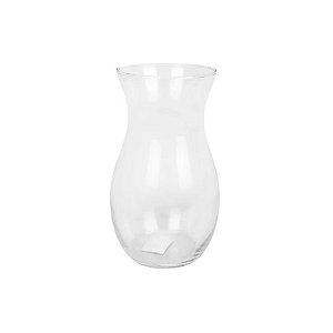 Vaso de Vidro Transparente 35 cm