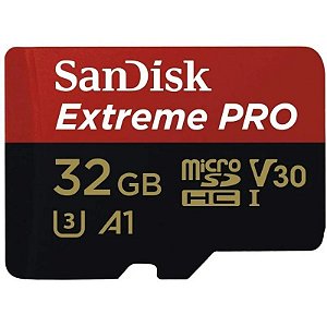 Cartão de Memória Micro SDHC UHS-I SanDisk Extreme PRO 32GB 100MB/s