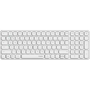 Teclado Sem Fio Rapoo E9350L - Branco