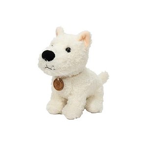 Brinquedo de Pelúcia Cachorro MZ-088 - Branco