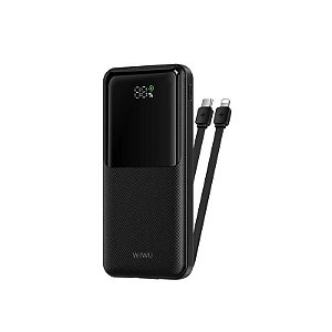 Carregador Portátil Wiwu P081 Essen 10000mAh - Preto