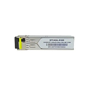 Cabo SFP F M 1.25G 120KM Bidi LC DDM TX1550-RX1490NM 5424L-R120D