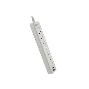 Filtro de Linha Forza FSP-612USBW 6 Tomadas - Branco
