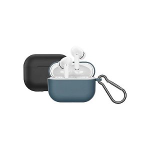 Fone de Ouvido Argom SkeiPods E72 ARG-HS-5072BB - Preto/Azul