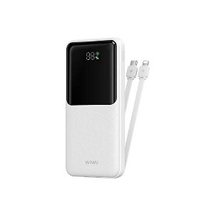 Carregador Portátil Wiwu P081 Essen 10000MAH - Branco
