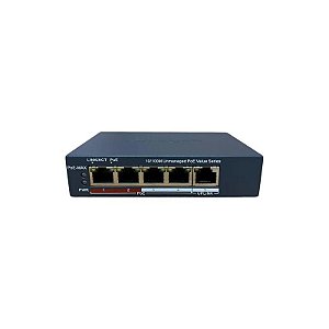 Switch Hub Hikvision 04P 10/100 MBPS PoE DS-3E0105P-e/M(C)