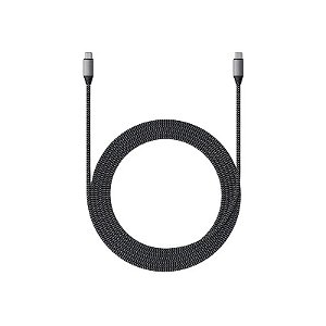 Cabo Satechi ST-TCC2MM USB-C/USB-C - Cinza Espacial