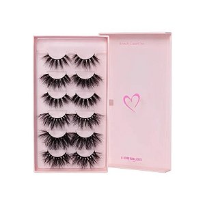 Conjunto de Cílios Beauty Creations EL35MM Mink Lashes - 6 Peças