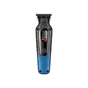 Cortador de Cabelo Voyager VGR V-879T Recarregável - Preto/Azul