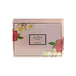 Kit de Perfume Feminino Stella Dustin Les Fleurs Camellia Edp 100 ML + Perfume 10 ML + Loção Corporal 100 ML