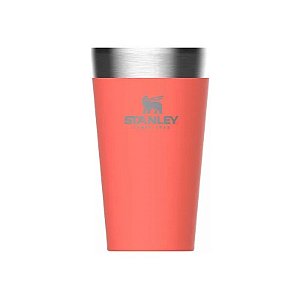 Copo Térmico Stanley Adventure Stacking Beer Pint 473ML - Goiaba (70-15704-005)