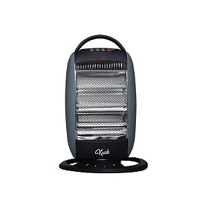 Aquecedor Elétrico Krab KBEO1200 Quartzo Oscilante 1200W 220V - Cinza