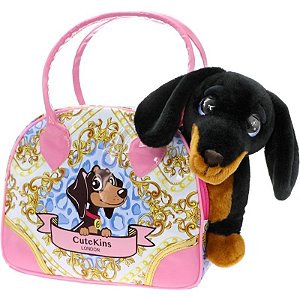 Pelúcia com Bolsa Cutekins Funville - 51088