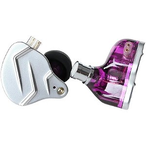 Fone de ouvido Monitor KZ KZ-ZSN PRO Roxo