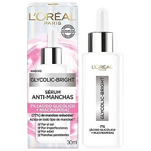 Soro L'Oréal Glycolic Bright Antimanchas - 30mL