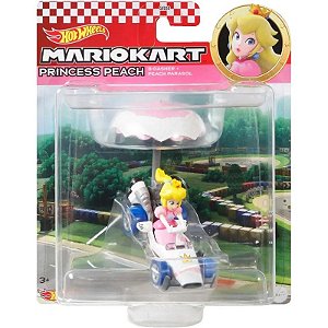 Brinquedo Disney Hotwheels Mariokart Princesa Peach Mattel - GVD30