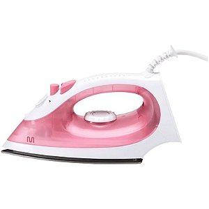 Ferro a Vapor Multi HO457 Home Antiaderente 2000W 220V/60Hz - Branco/Rosa