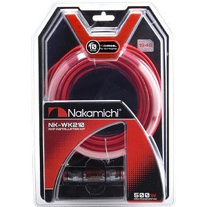 Kit de Cabos Nakamichi NK-WK210 4 Canais - 500 Watts