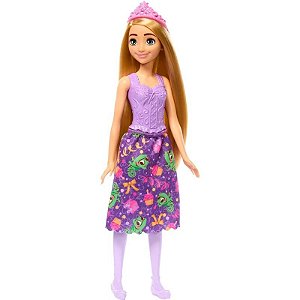 Boneca Party Rapunzel Disney Princess Mattel - JBG06