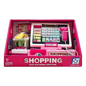 Tablet & Cash Register Station Shopping Chaoye Toys - 836-46-A102598