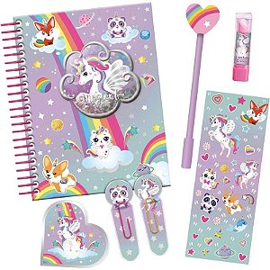 Caderno de Anotações Estiloso Brilha no Escuro Hot Focus - 252GD
