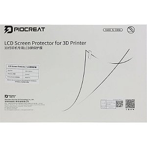 Folha de liberação para impressora 3D Creality Halot-X1 286x182mm