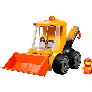 Caminhão Carregador Lego City - 60483 (61 peças)