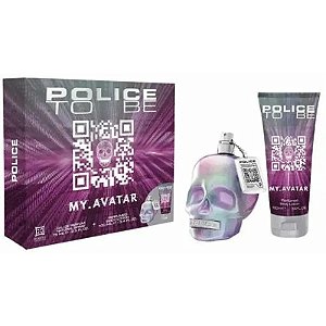 Kit Perfume Police To Be My Avatar EDP 40mL + Loção Corporal 100mL - Feminino