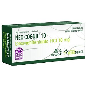 Cognil 10 Metilfenidato 10MG (30 Comprimidos)