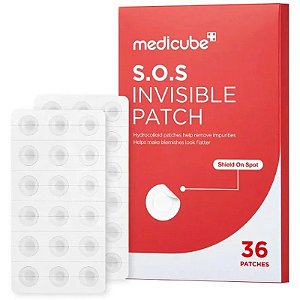 Adesivo para Medicube Anua S.O.S Invisível (36 Unidades)