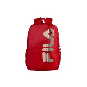 Mochila Unissex Fila Cut Logo Vermelha