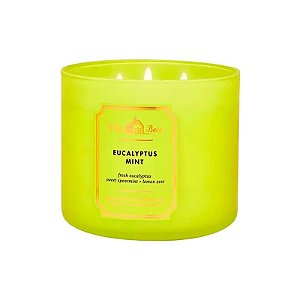 Vela Aromática Bath & Body Works Eucalyptus Hortelã 411G