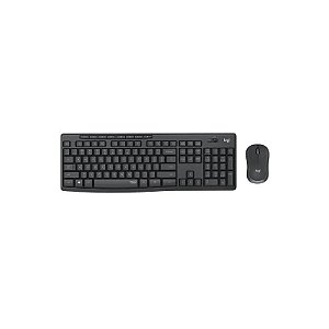 Kit Teclado + Mouse Sem Fio Logitech MK295 - Preto (Espanhol)