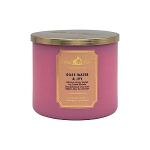 Vela Aromática Bath Y Body Works Água de Rosas e Hera 411G