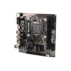 Placa Mãe Star H81 - LGA1150 - DDR3 - HDMI/VGA - Micro ATX