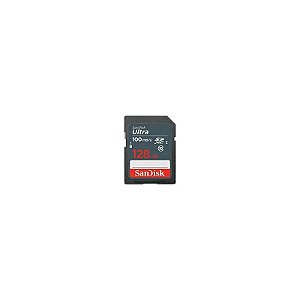 Cartão de Memória SD SanDisk Ultra 128GB Classe 10